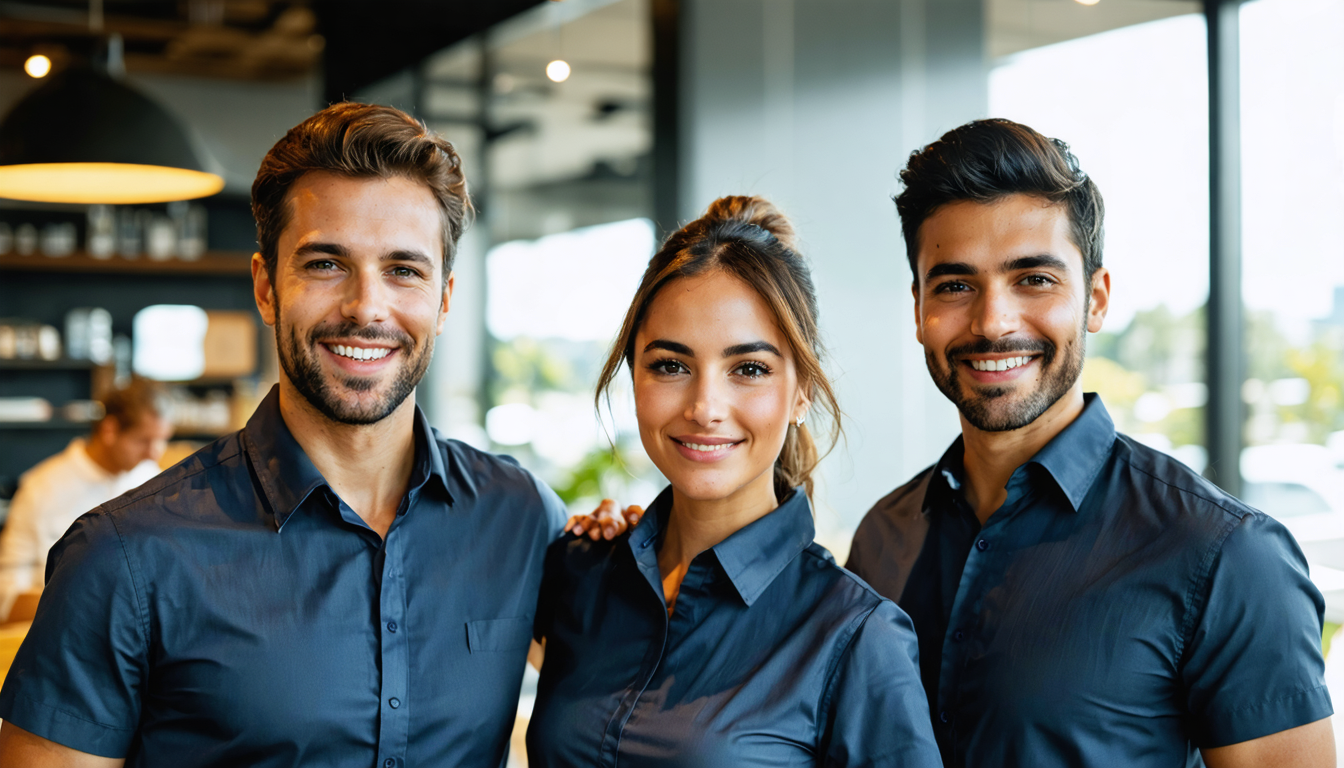Combinações Estilosas para Uniformes com Camisa de Malha | América Uniformes - Goiânia