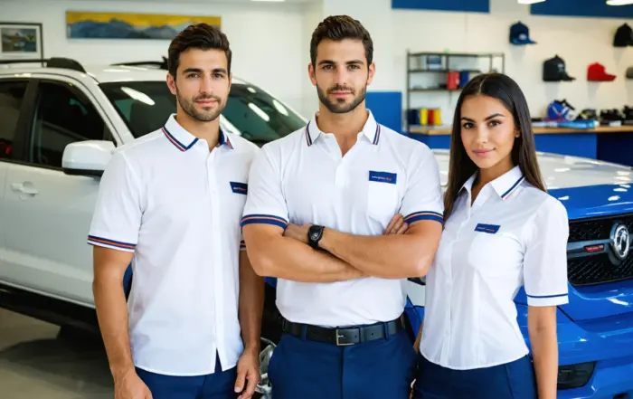 Bordado em Camisa Polo: O Toque Essencial para Seu Negócio | América Uniformes - Goiânia