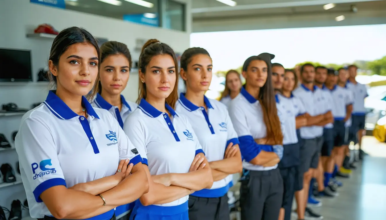 Calcule os Uniformes Polo Ideais para sua Equipe | América Uniformes - Goiás