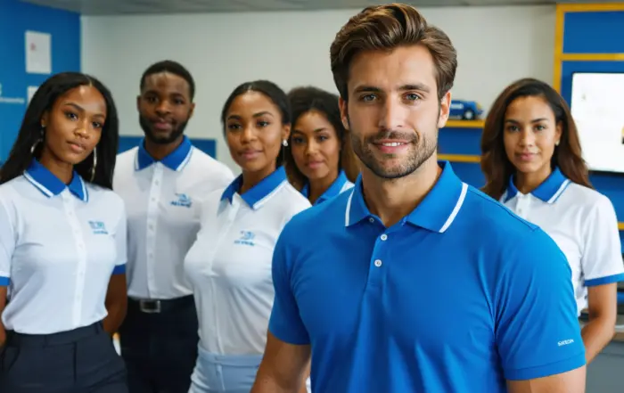 Camisa Polo Personalizada Muda de Tamanho na Lavagem? | América Uniformes - Goiás