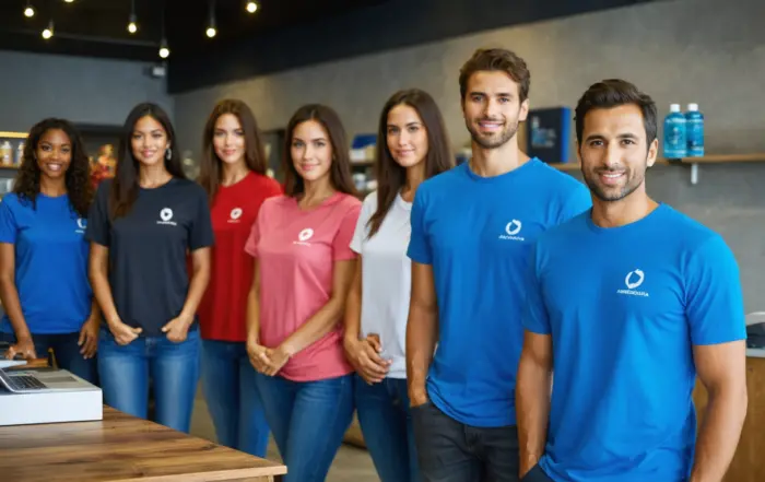 Camisas Personalizadas para Acampamentos e Retiros Espirituais 2026 | América Uniformes - Goiânia