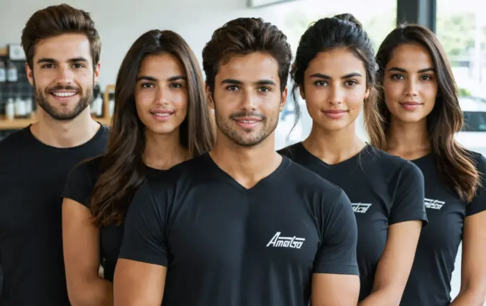 Camiseta Personalizada Gola Redonda: Estilo Atemporal | América Uniformes - Aparecida de Goiânia