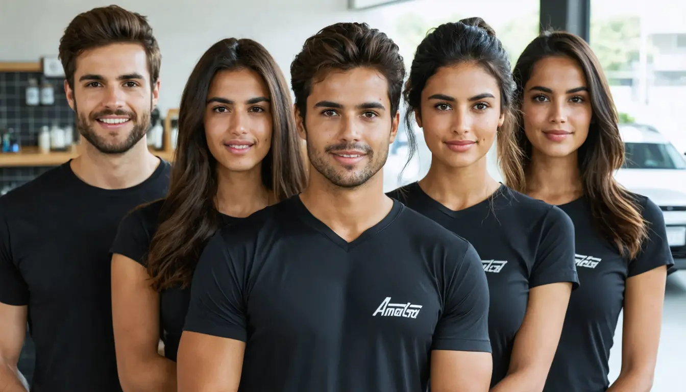 Camiseta Personalizada Gola Redonda: Estilo Atemporal | América Uniformes - Aparecida de Goiânia