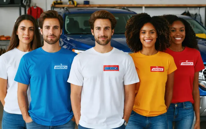 Camisetas para Construção Civil: Durabilidade Garantida | América Uniformes - Goiânia