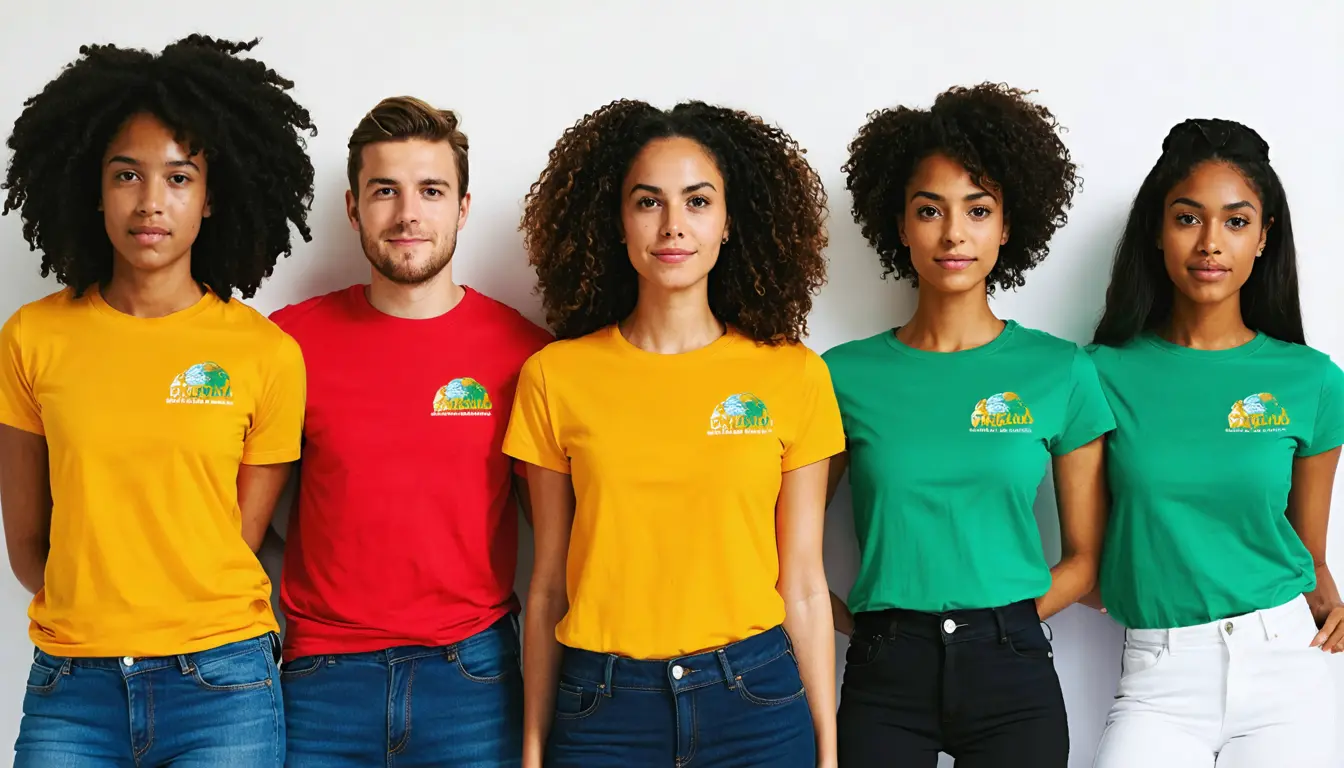 Camisetas Personalizadas: 7 Benefícios para Sua Empresa em 2026 | América Uniformes - Aparecida de Goiânia