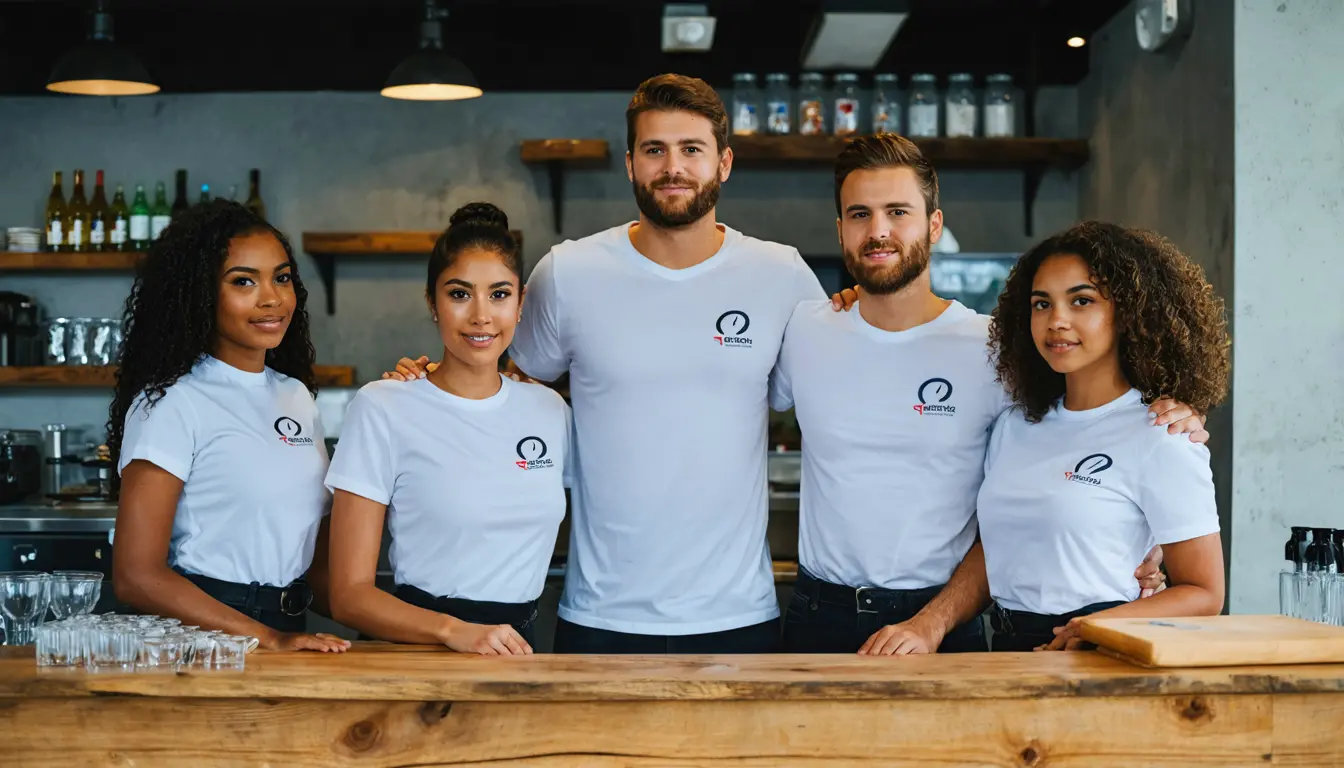 Camisetas Personalizadas para Bares e Restaurantes em Goiânia | América Uniformes - Aparecida de Goiânia