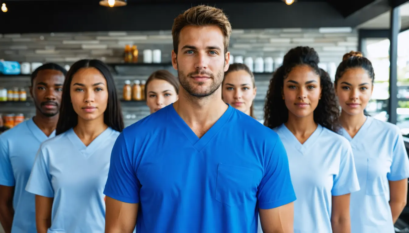 Camisetas Personalizadas para Clínicas em Goiânia | América Uniformes - Goiânia