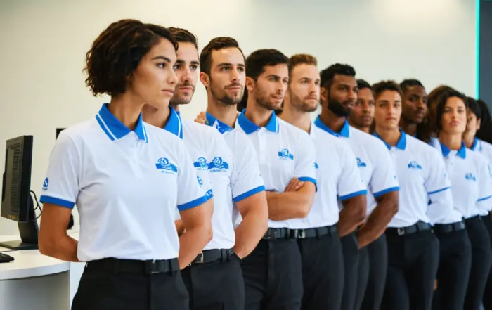 Como Criar o Layout de Bordado para Camisa Polo em 2026 | América Uniformes - Goiânia