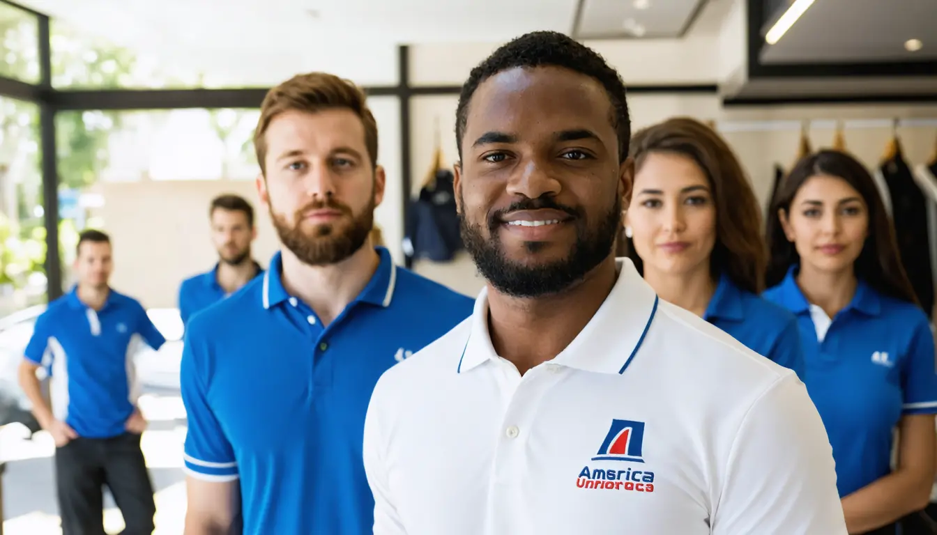 Logo Perfeito para Camisa Polo Personalizada em 2026 | América Uniformes - Goiânia