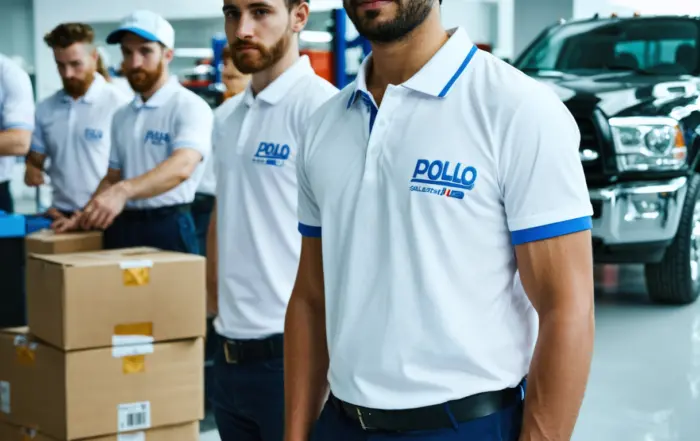 Polo para Equipes de Logística e Transporte 2026 | América Uniformes - Goiânia