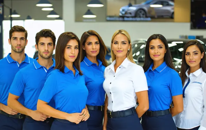 Sucesso em Feiras: Uniformes Personalizados que Brilham | América Uniformes - Aparecida de Goiânia