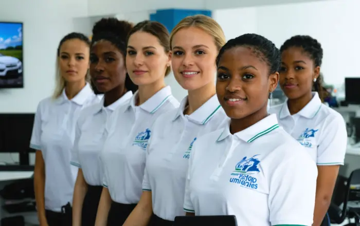 Transforme sua equipe de vendas com camisas polo em 2026 | América Uniformes - Goiânia