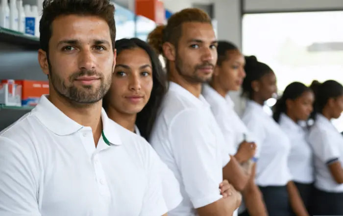 Uniforme Polo: A Chave para Impressionar seus Clientes em 2026 | América Uniformes - Aparecida de Goiânia