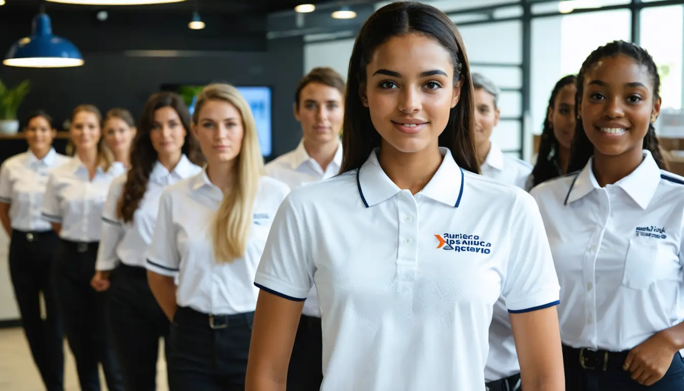 Uniforme Polo com Logo: Realce a Força da Sua Equipe | América Uniformes - Goiás