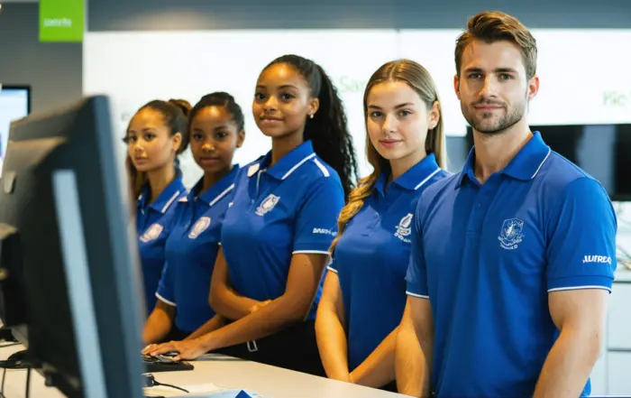 Uniformes Executivos: Impacto da Gola Polo nas Redes Sociais | América Uniformes - Aparecida de Goiânia