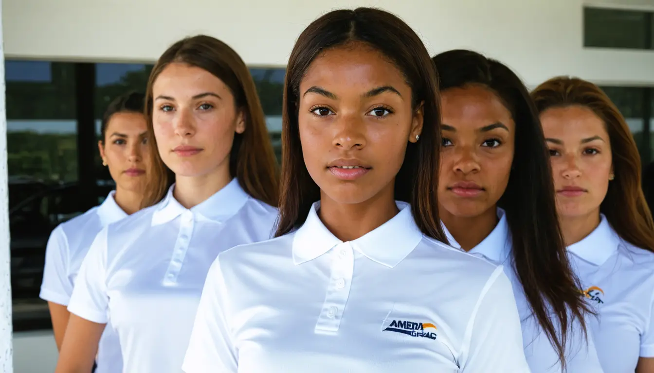 Uniformes Polo Femininos: Crescimento em 2026 nas Empresas | América Uniformes - Goiás