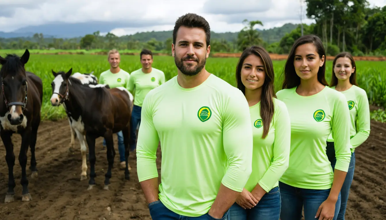 Camisa de Cavalgada: O Uniforme Essencial do Agronegócio em 2026 | América Uniformes - Goiás