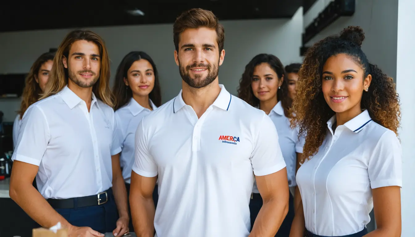 Camisa Gola Polo: O Uniforme Ideal para sua Empresa | América Uniformes - Goiânia