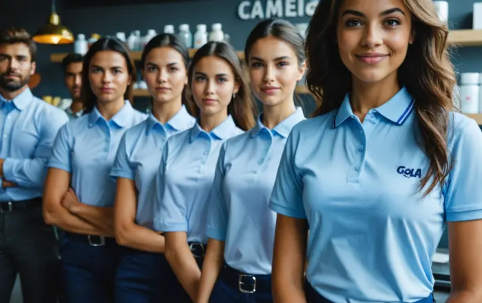 Camisa Gola Polo: O Uniforme Ideal para sua Empresa em 2026 | América Uniformes - Aparecida de Goiânia