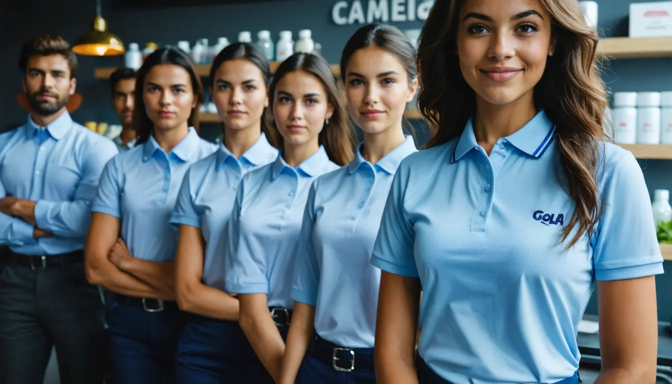 Camisa Gola Polo: O Uniforme Ideal para sua Empresa em 2026 | América Uniformes - Aparecida de Goiânia