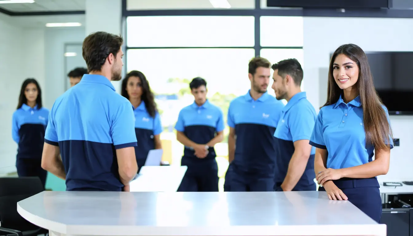 Camisa Polo: A Escolha Ideal para Uniformes Corporativos | América Uniformes - Aparecida de Goiânia
