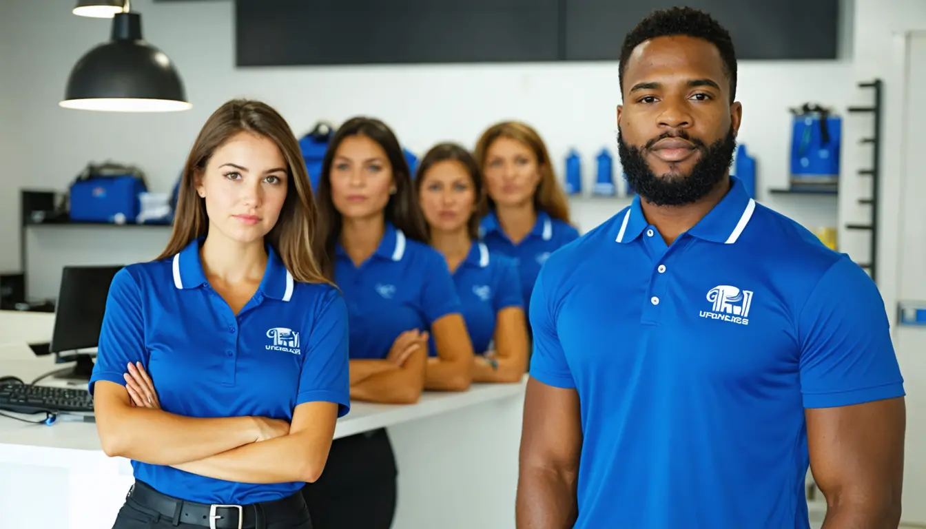 Camisa Polo com Logotipo: O Uniforme Ideal para Sua Equipe | América Uniformes - Goiânia