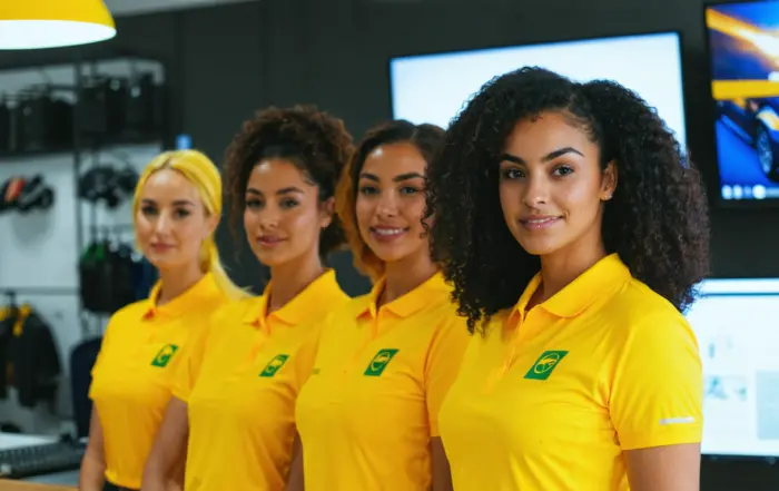 Camiseta Dimona: Brilhe em qualquer show em 2026! | América Uniformes - Goiânia