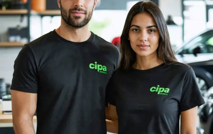 Camiseta Profissional de Segurança para Construtoras | América Uniformes - Aparecida de Goiânia