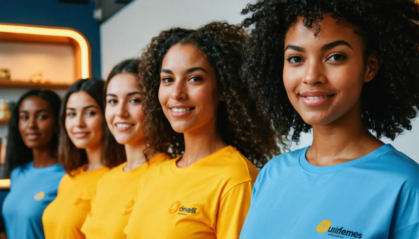 Camisa Polo para Ações Promocionais para Empresas Locais | América Uniformes — América Uniformes