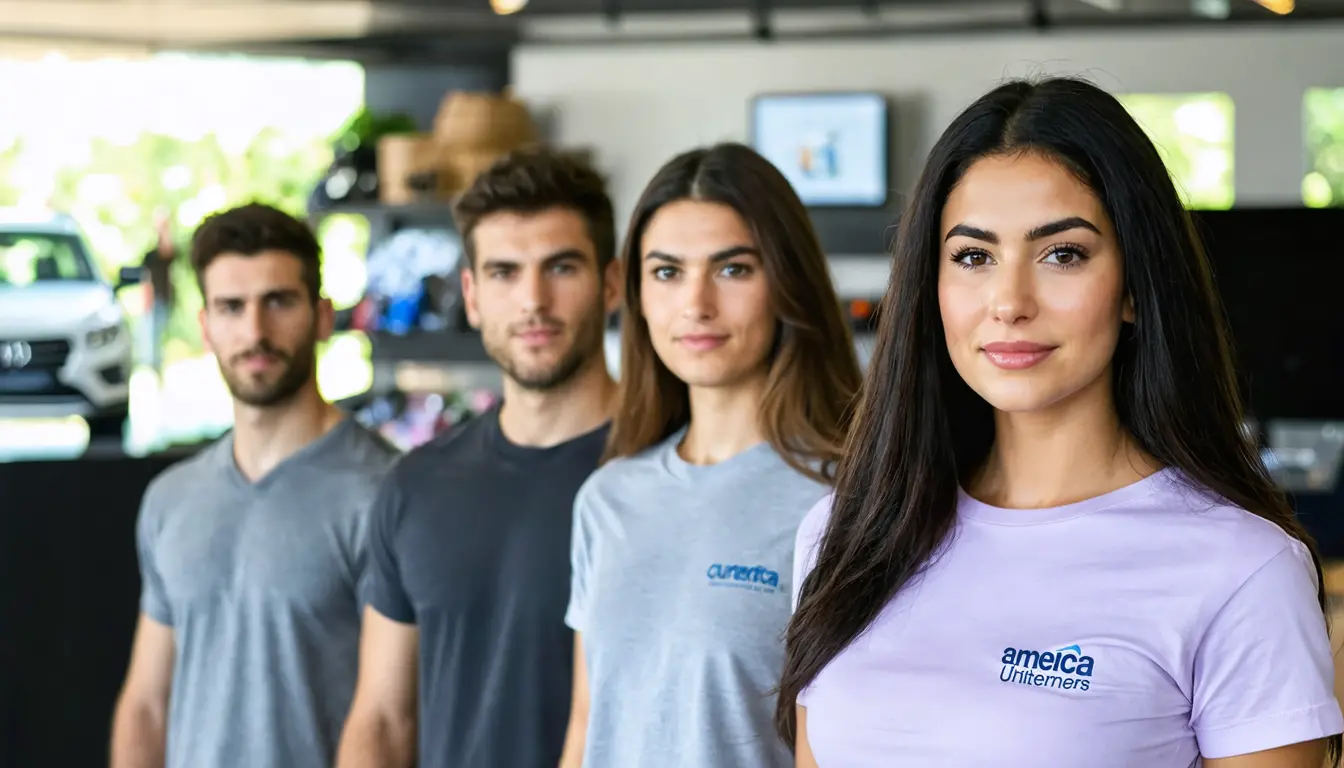 Uniformes personalizados para empresas em Goiânia com identidade visual da marca