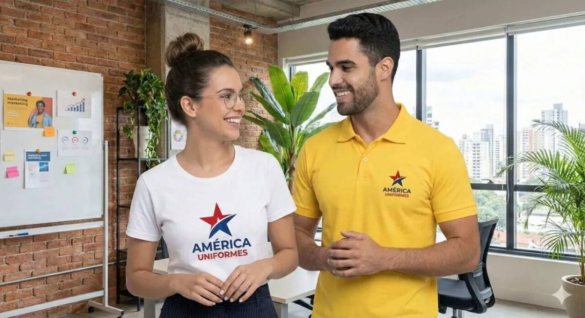 Uniforme personalizado para empresa em Goiânia com acabamento profissional